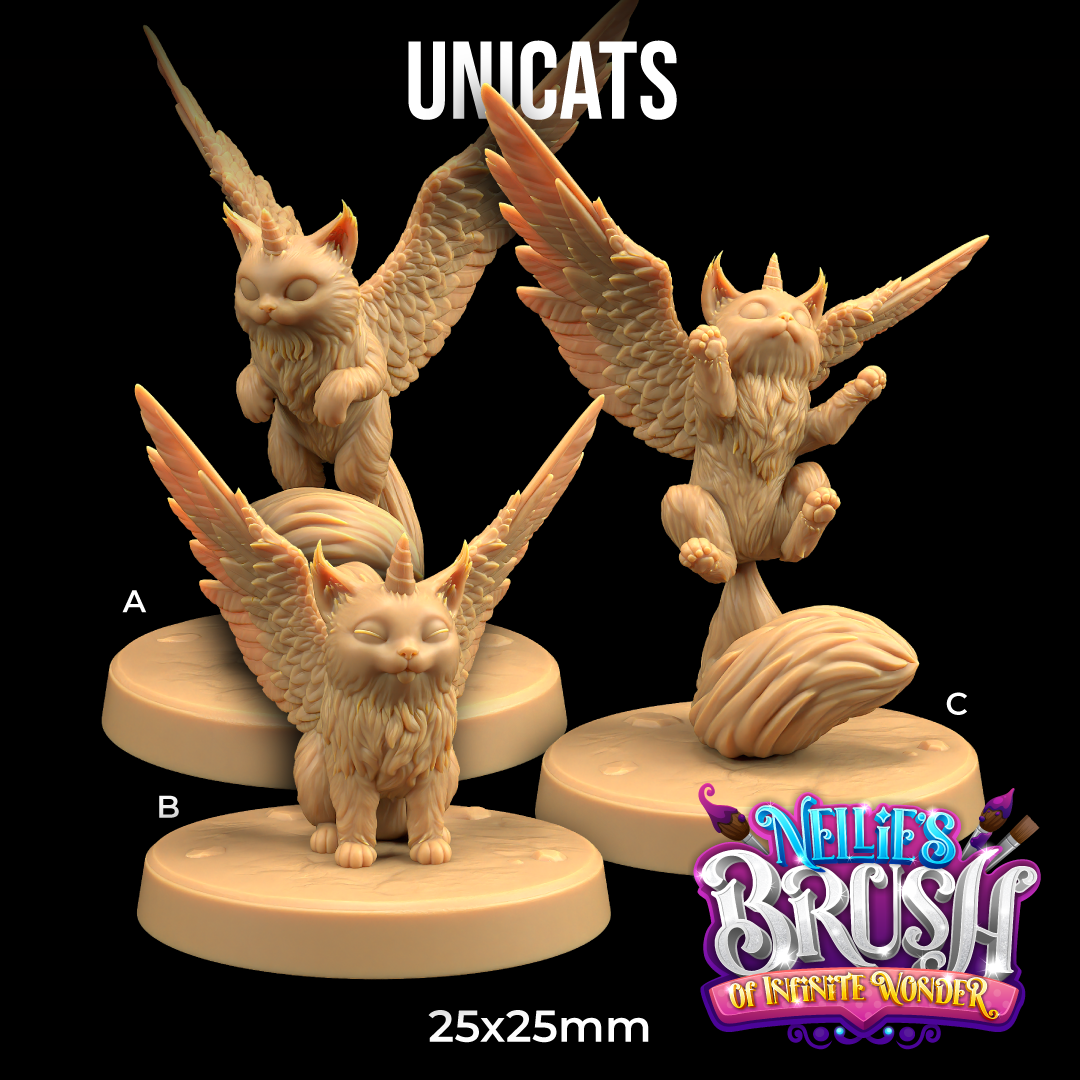 Unicat | PRESUPPORTED | Nellie’s Brush of Infinite Wonder